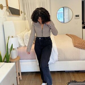 Abercrombie & Fitch black denim Jeans